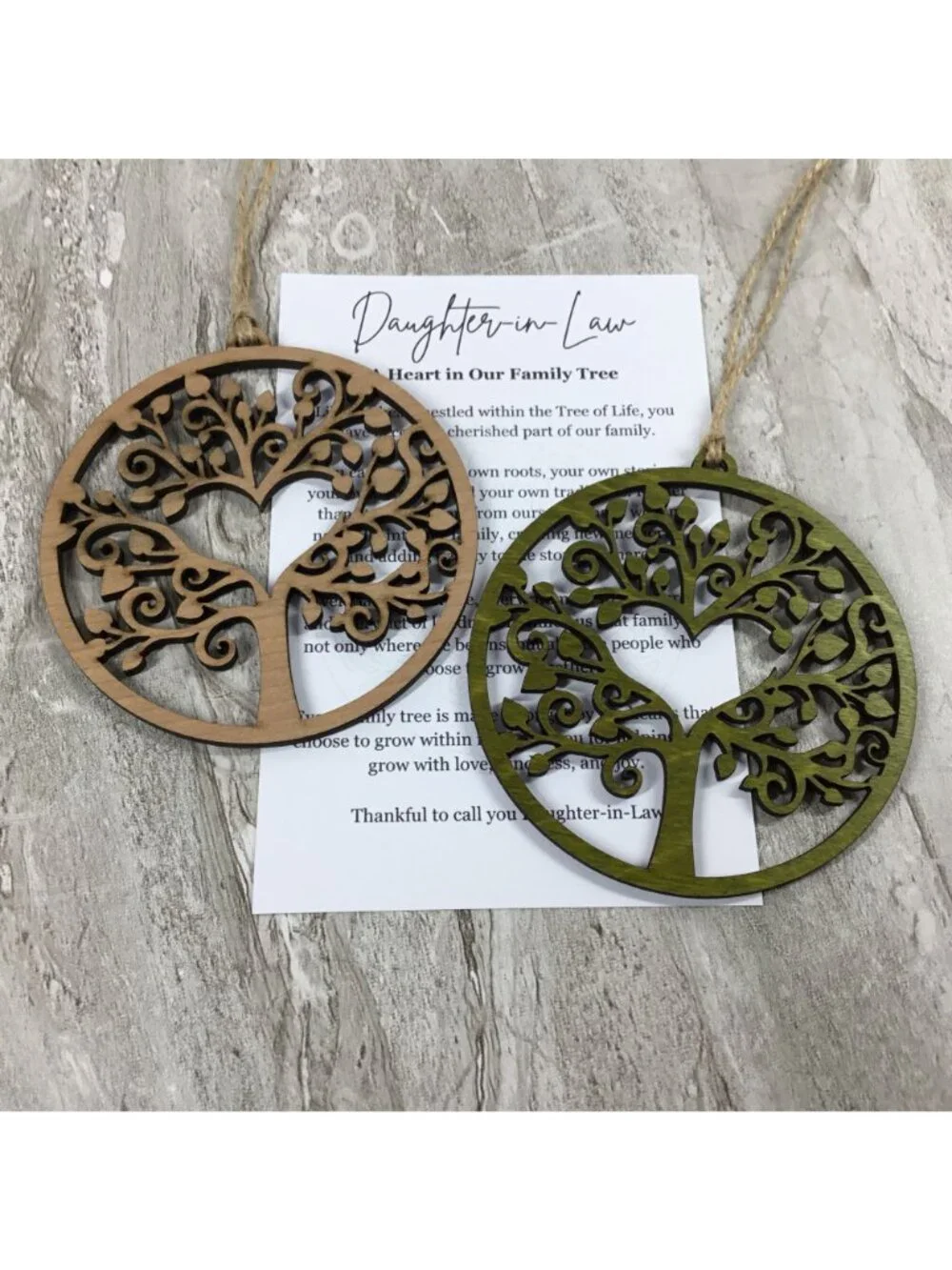 Handmade daughter law